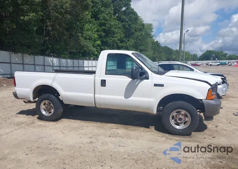 2001 Ford F-250 Xl/Xlt from USA, damaged, VIN 1FTNF21L71EB28071